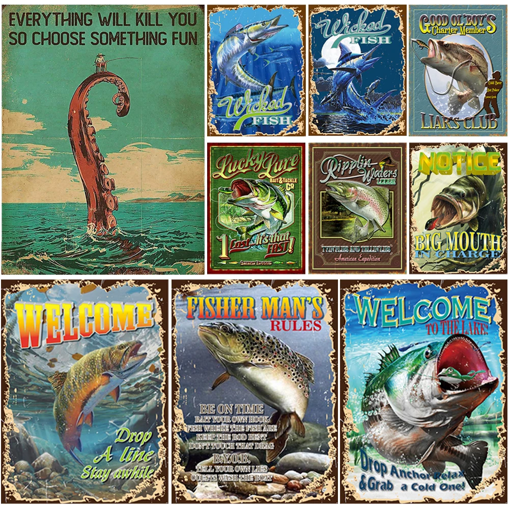 

2021 Vintage Signs Mojito Martini Metal Poster Plaque Sign for Bar Decoration Cocktail Plaque Tin Plate Poster Home Wall Decor