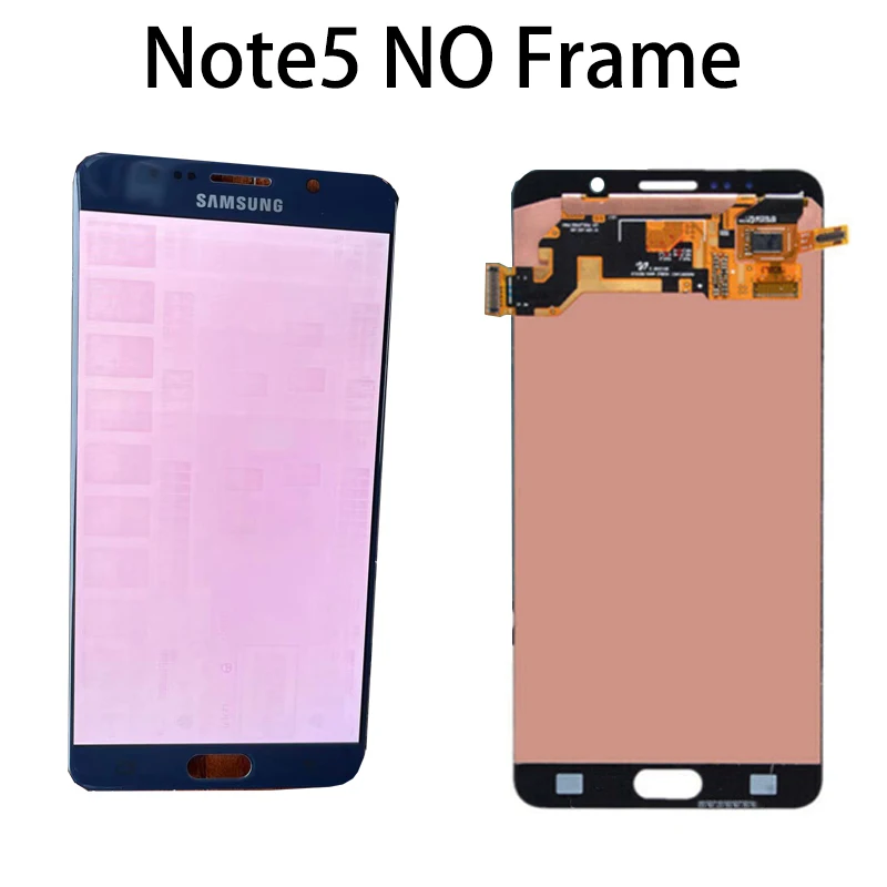Оригинальный ЖК-дисплей Note5 Amoled 5 7 дюйма для SAMSUNG Galaxy Note N920 N920F N920A N920C дисплей с