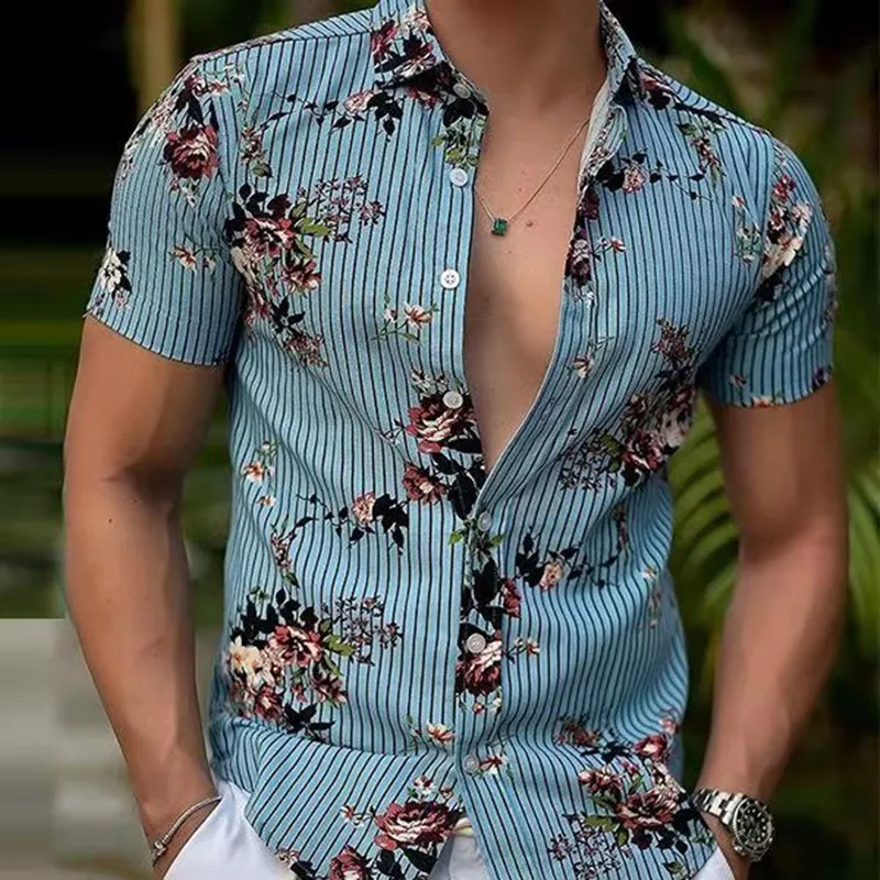 

In 2022, loose-fitting striped floral cardigans will be popular in Hawaii