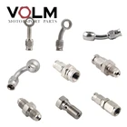 AN3 Гидравлический Тормозной Масляный шланг для мотоцикла m10x1, нержавеющая сталь, 10 мм