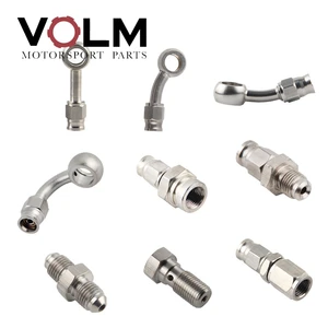 AN3 Гидравлический Тормозной Масляный шланг для мотоцикла m10x1, нержавеющая сталь, 10 мм