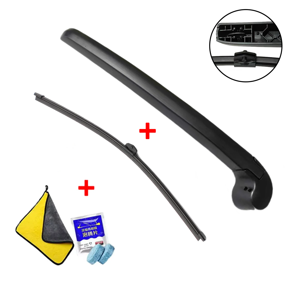 

Подходит для Volkswagen Touareg 2011-2017, щетки заднего стеклоочистителя, рычаг стеклоочистителя, щетки для очистки лобового стекла, Acce