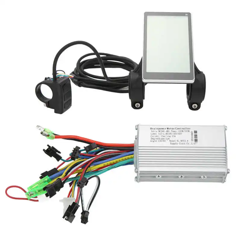 

250W/350W Controller LCD Display Panel Electric Bike Controller LCD Display Wear Resistant for Scooter