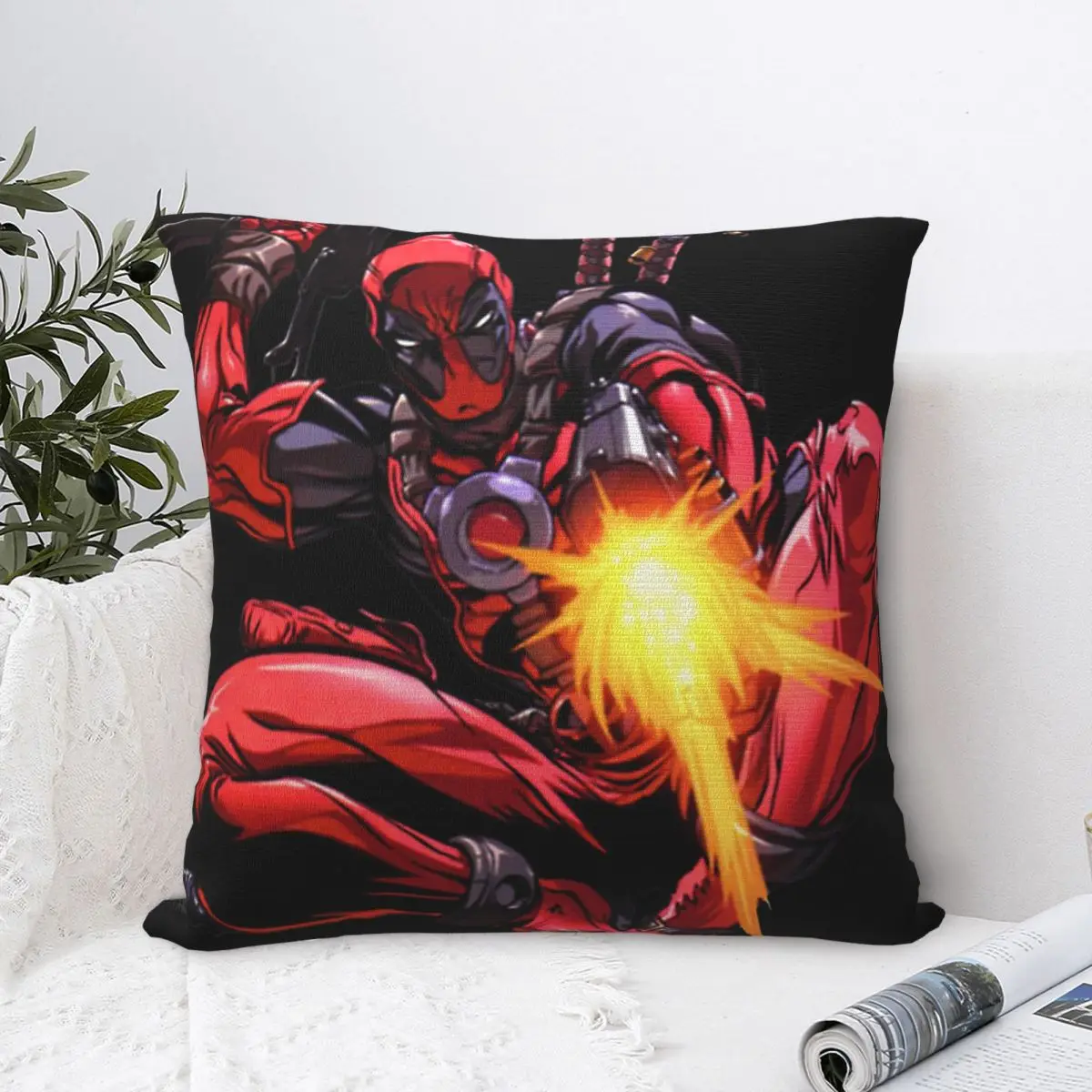 Квадратная наволочка Hadara Chen из полиэстера бархатная декоративная подушка