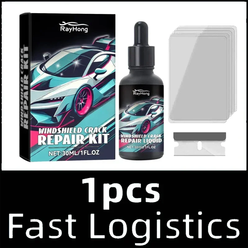 

Комплект для ремонта потрескавшихся стекол, 30 мл, нано-жидкостный наполнитель для ветрового стекла автомобиля, быстродействующая жидкость для восстановления царапин на ветровом стекле для стекла