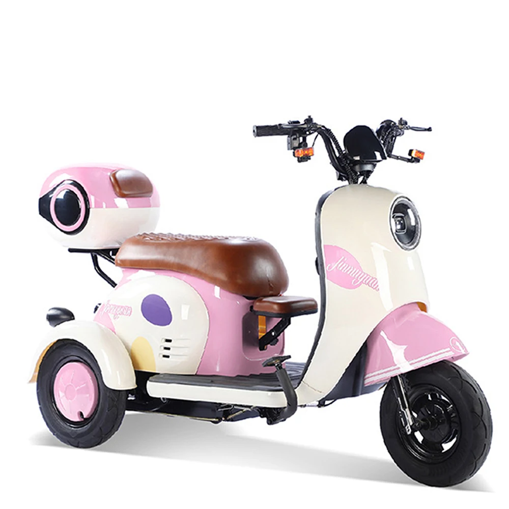 

600/800w Electric Tricycle Mini Electromobile Small Scale Good Looking Battery Alternate Walking Vehicle