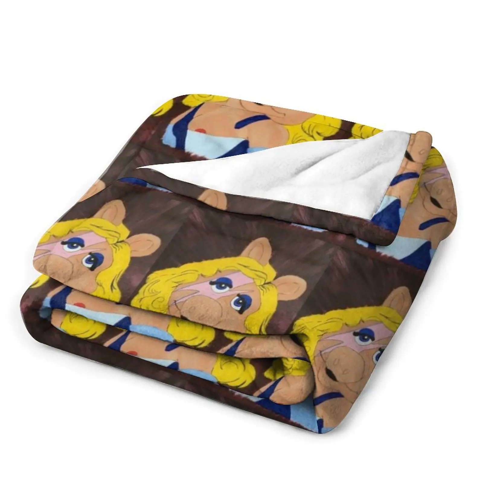 Miss Piggy Stardust роскошное покрывало для дивана кровати милые одеяла