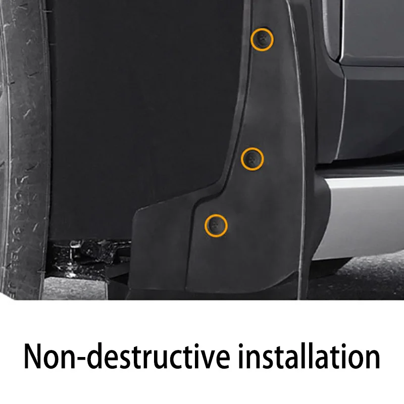 Брызговики для Tesla Model 3 Highland 2024 официальные оригинальные крылья переднего и