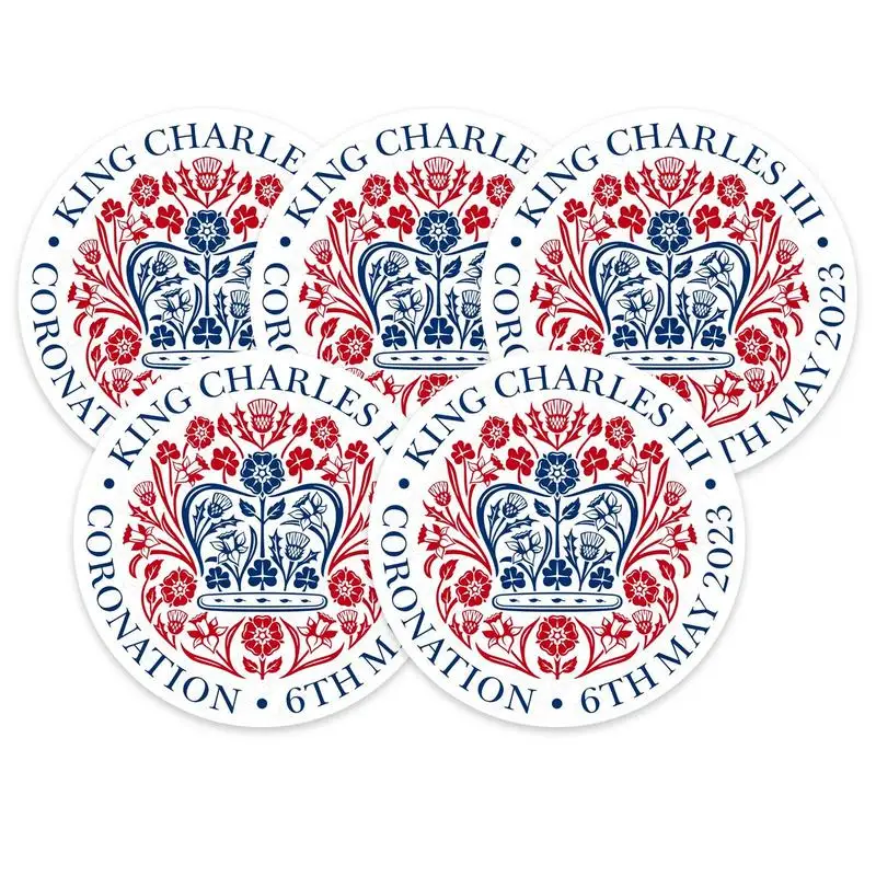

King Charles III Sticker King Charles III Coronation Decal UK British New King Charles III Window Decal