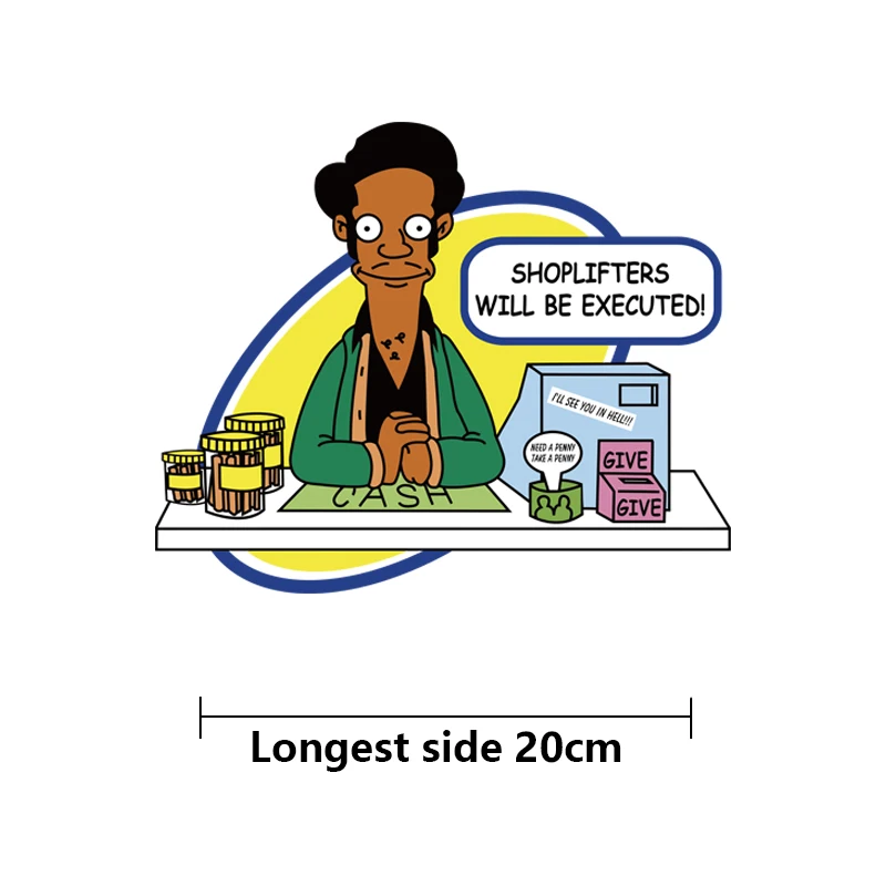 Термопереводной накатка The Simpsons для багажа, джинсов и одежды для мальчиков и девочек, короткий рукав, самостоятельная наклейка, налепка для глажки, подарок на день рождения.