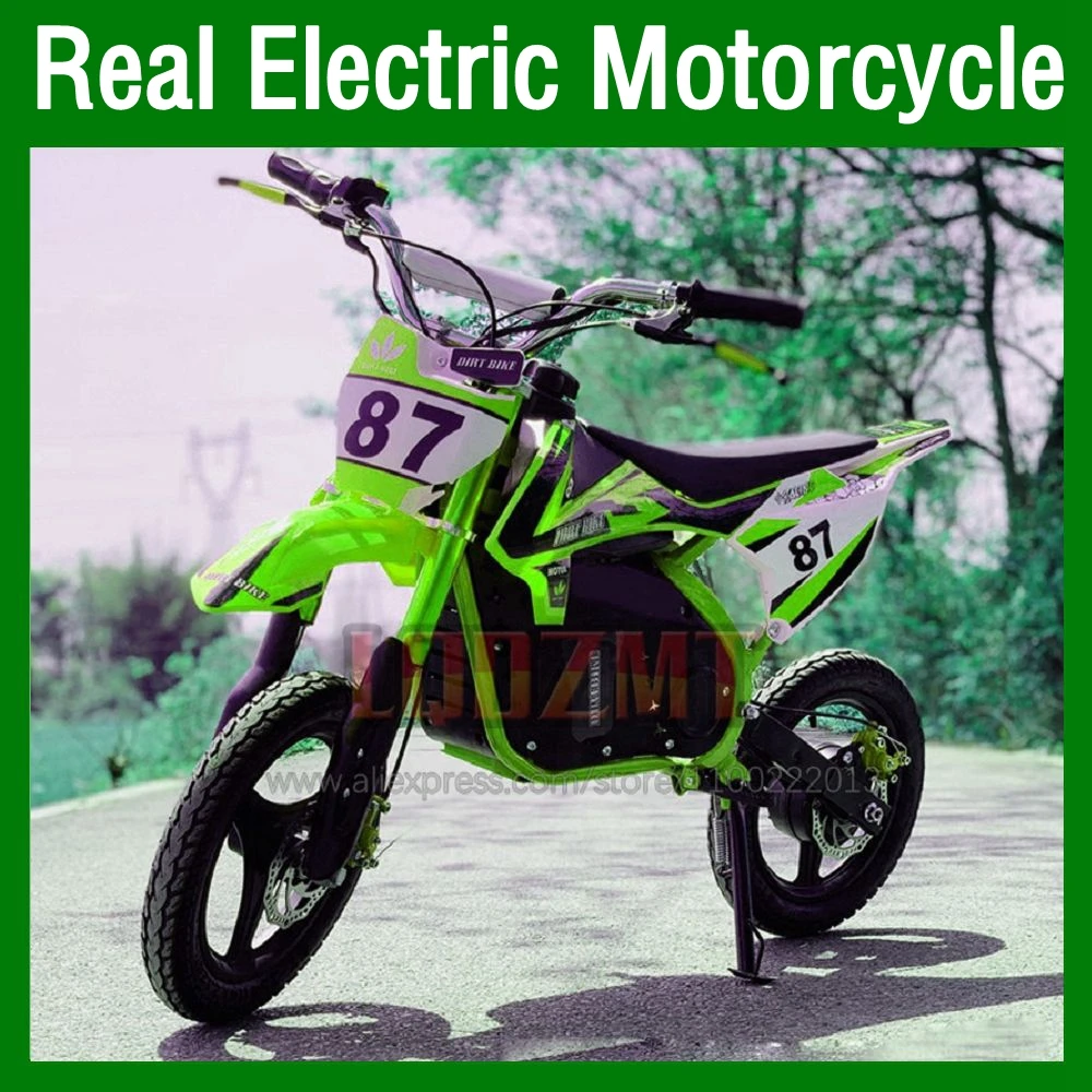 Real Electrical Mini ATV off-road vehicle Electric Apollo mountain bike small motorcycle Sports Kart Children Racing Motobike
