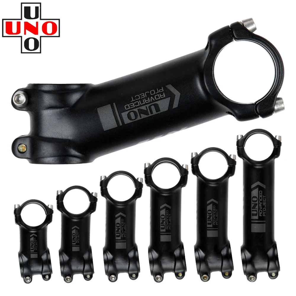 

UNO Ultralight Bike Stem 7 17 Degree MTB Road Bicycle Stem 31.8mm 60/70/80/90/100/110/120/130mm Mountain MTB Bicycle Power Parts