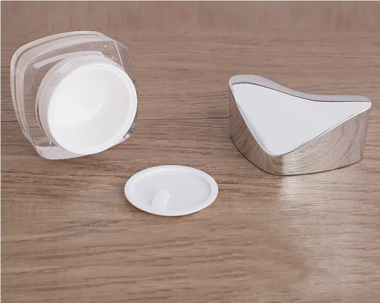 Косметическая баночка для крема 30 г 50 акриловые баночки лосьона мл 80 100 белая