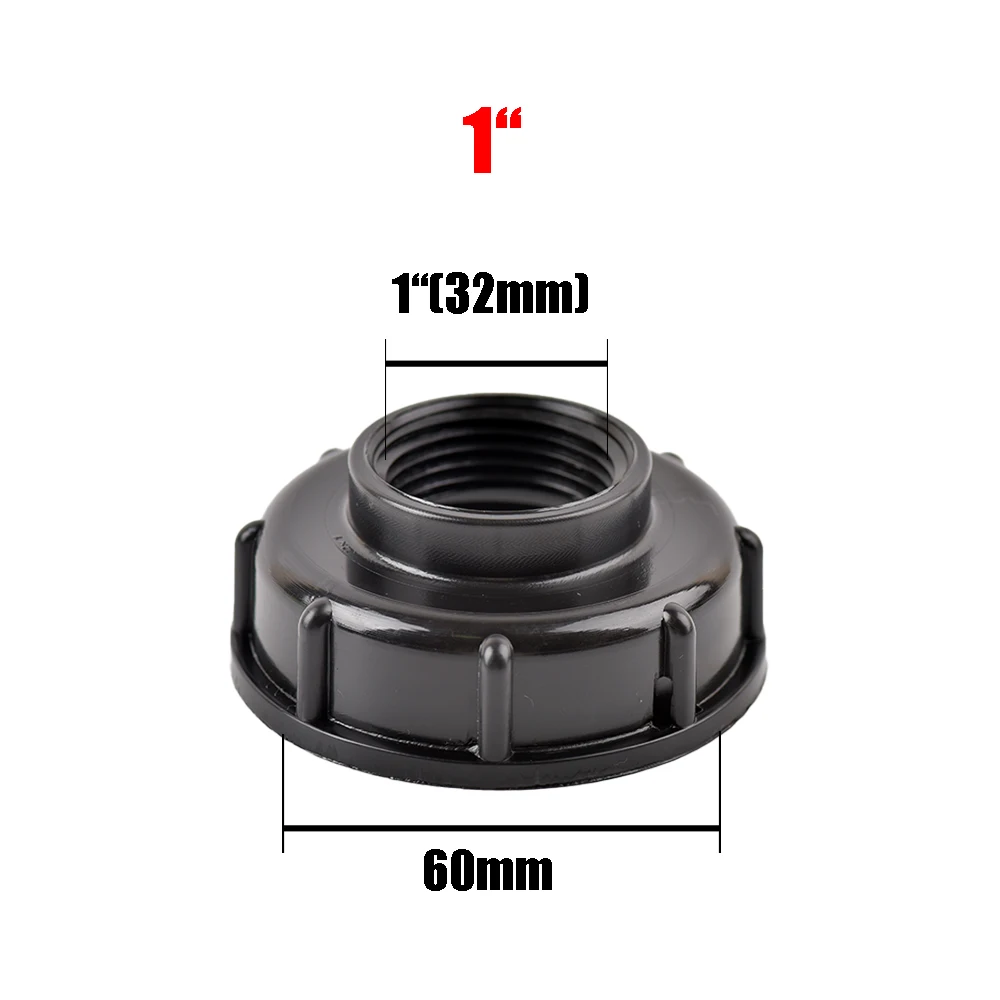 

Пластиковый соединитель для IBC бака S60 черный 1/2" 3/4" 1"