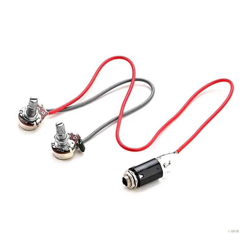 

M5TC Single Coil Pickup Wiring Harness Guitar Wiring for Electric Guitar Parts