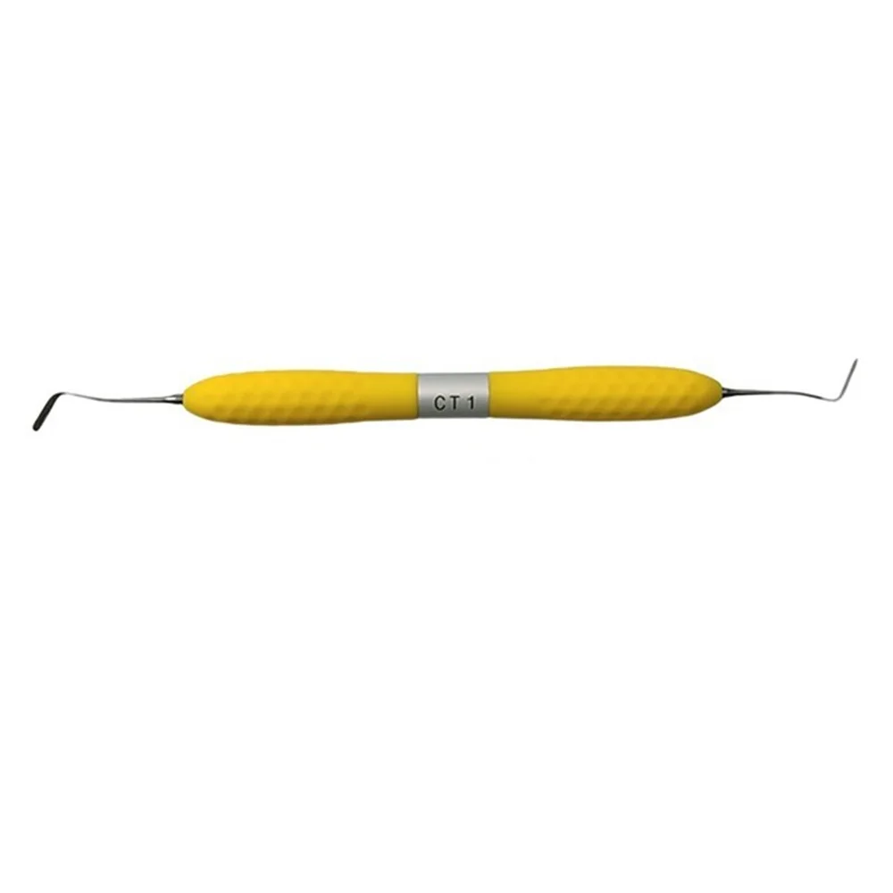 

1PC Dental Resin Filled Restorative Instrument Filler Aesthetic Restoration Knife Silicone Handle Dentistry Tools/ For LM Resin