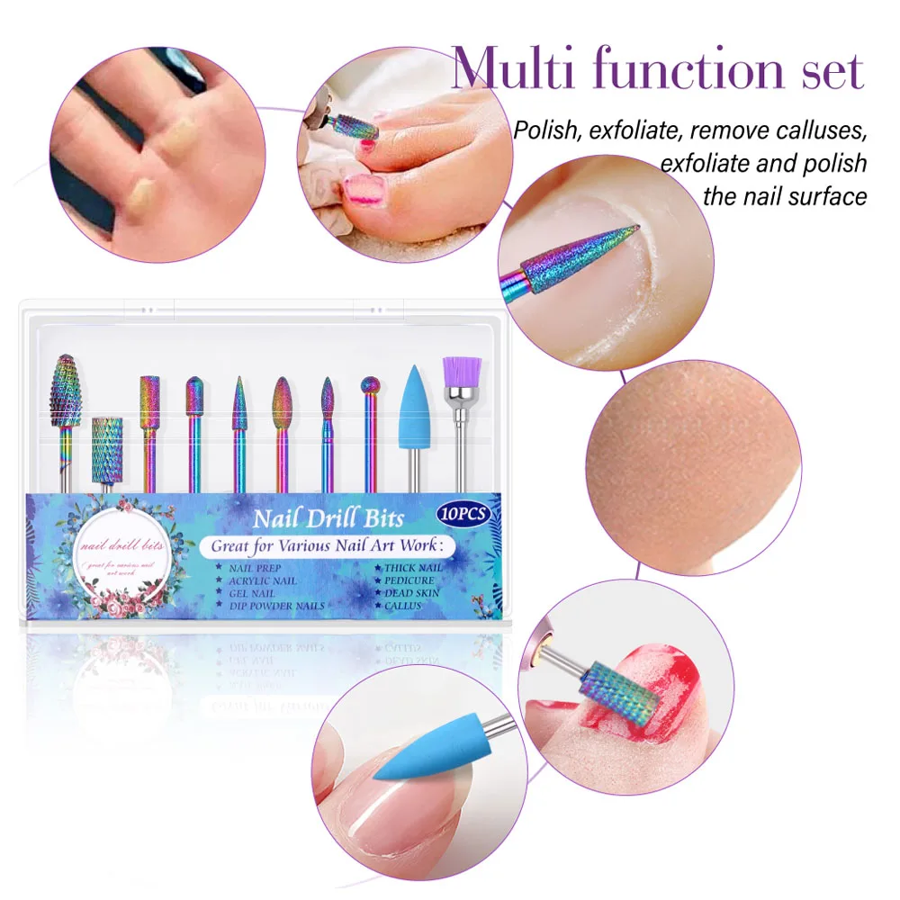 Фрезы для маникюра из вольфрамовой стали