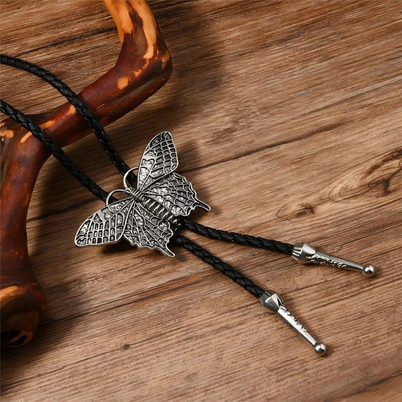 SZL металлический галстук-боло с бабочкой ковбойский костюм западный наряд для