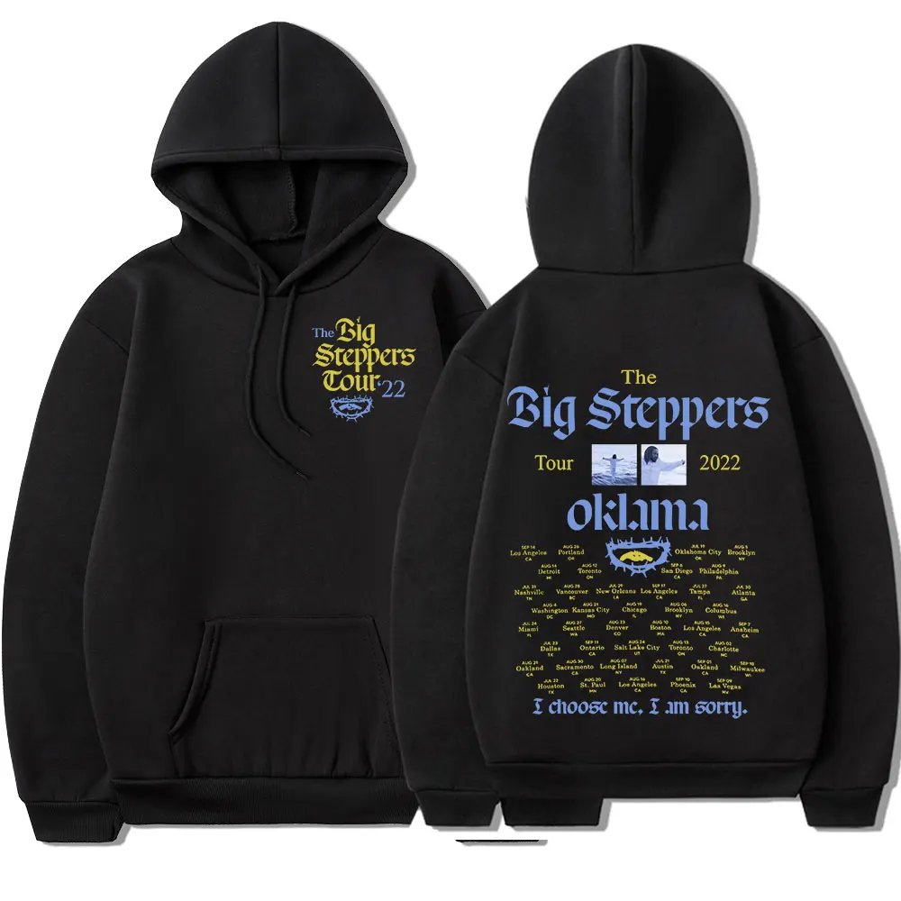 

Rapper Kendrick Lamar Hoodie Mr. Morale & The Big Steppers Tour 2022 Print Sweatshirts Hip Hop Streetwear Men's Fleece Pullovers