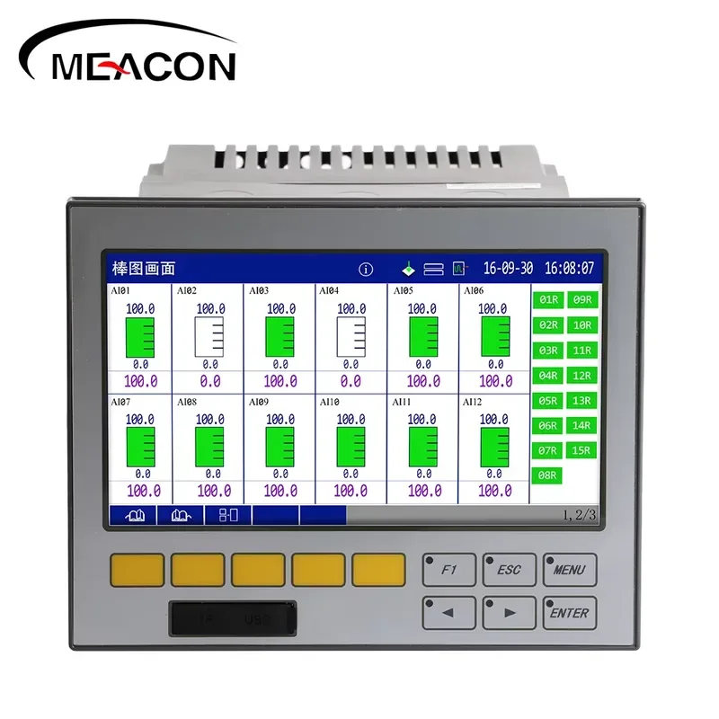 Фото Безбумажный регистратор температуры Meacon RX8000D с 40 каналами №2