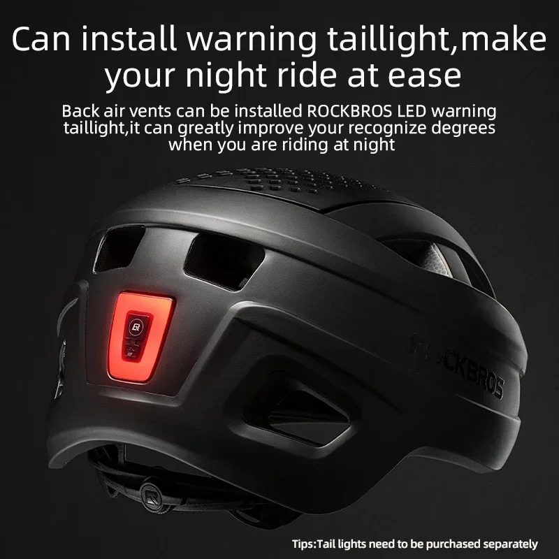 ROCKBROS Безопасный велосипедный шлем для взрослых