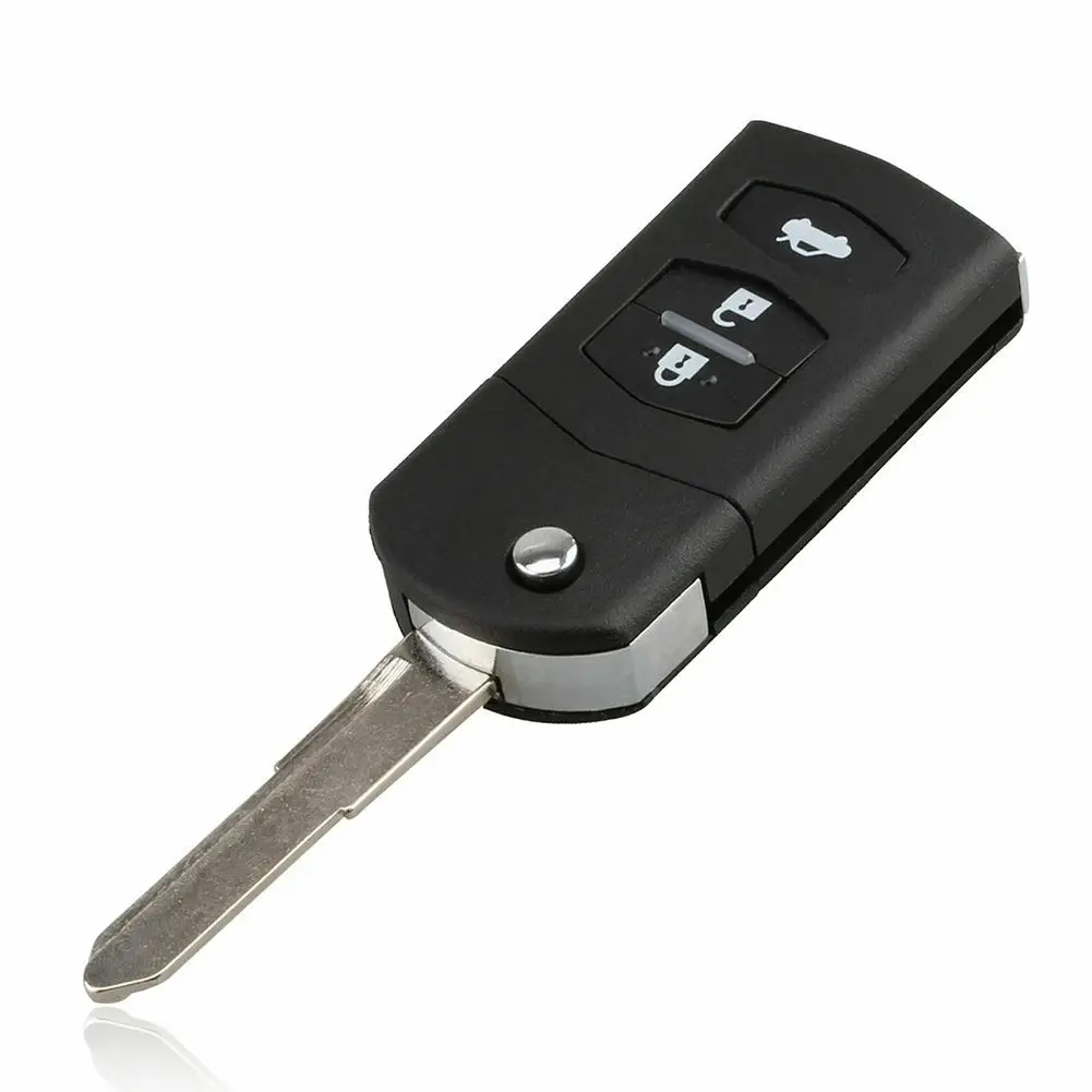 Ключ для автомобиля. Выкидной ключ Мазда 3. Ключ зажигания выкидной Mazda 3/6, 3 кнопки, чип 4d63, 433,92mhz, лезвие maz24r. Чип ключ Мазда 6. Выкидной ключ на мазду 3 BL.
