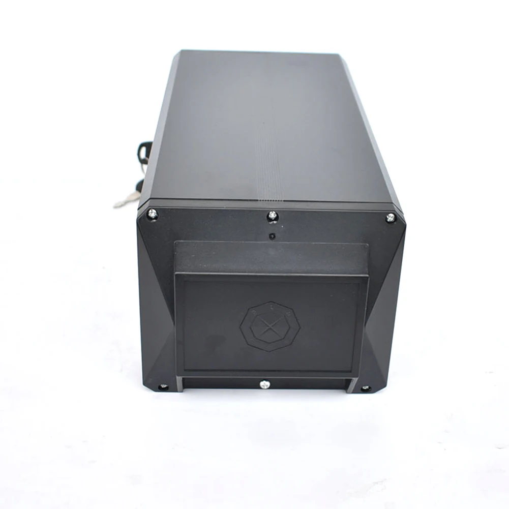 

Case Battery Box Charging Socket Black Ebike Electric Bike Holder Lithium Battery Output Port Shelf Battery Box