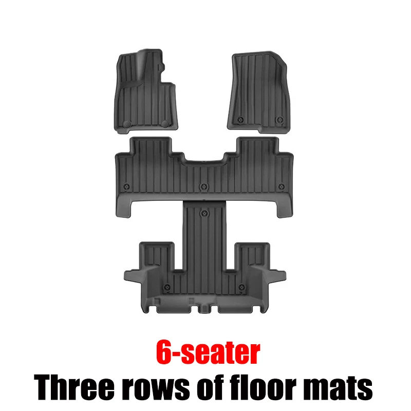 

Автомобильные коврики из материала TPE для VW Volkswagen Talagon 2021-2025 2026, водонепроницаемые коврики для левой руки, ковры для ног, подушечки для ног, чехол