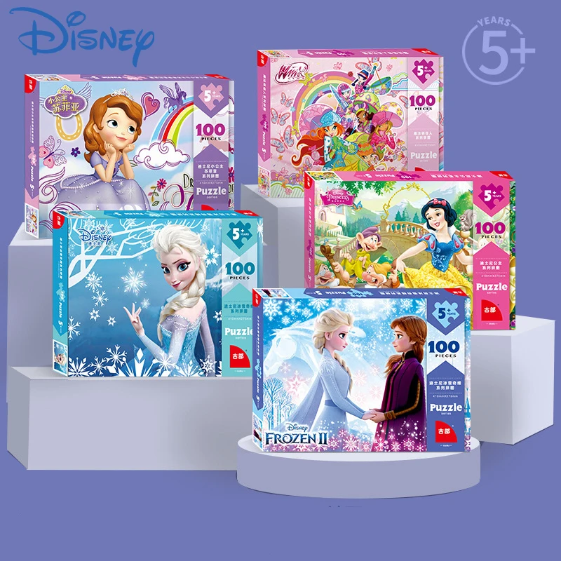 

Пазлы детские из серии «Холодное сердце», 100/200 шт.