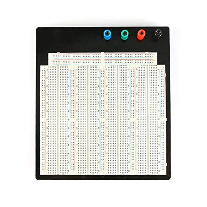 

Solderless Breadboard MB-102 Big-Size Black Aluminum Board ZY-208 for Test Circuit 20-29AWG for Arduino Raspberry Pi