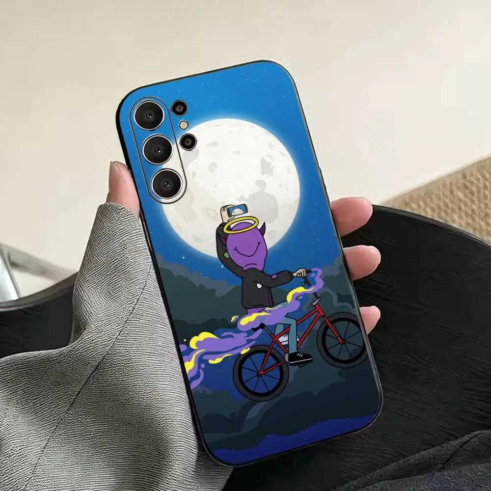 Фото Чехол для телефона Tha Supreme-e Rapper-r T-Thasup для Samsung S26, S24, S21, S22, Plus S23, S30, Ultra, S20, Fe, черный, мягкий силикон. №2