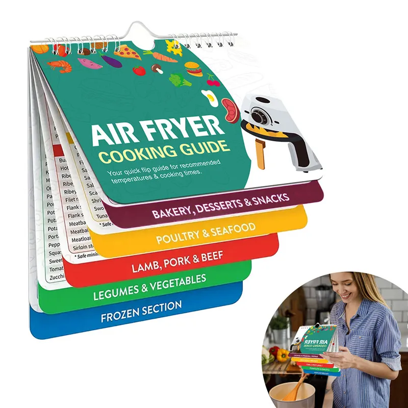 Кухонная кулинарная книжка магнитная пневматическая кастрюля для холодильника