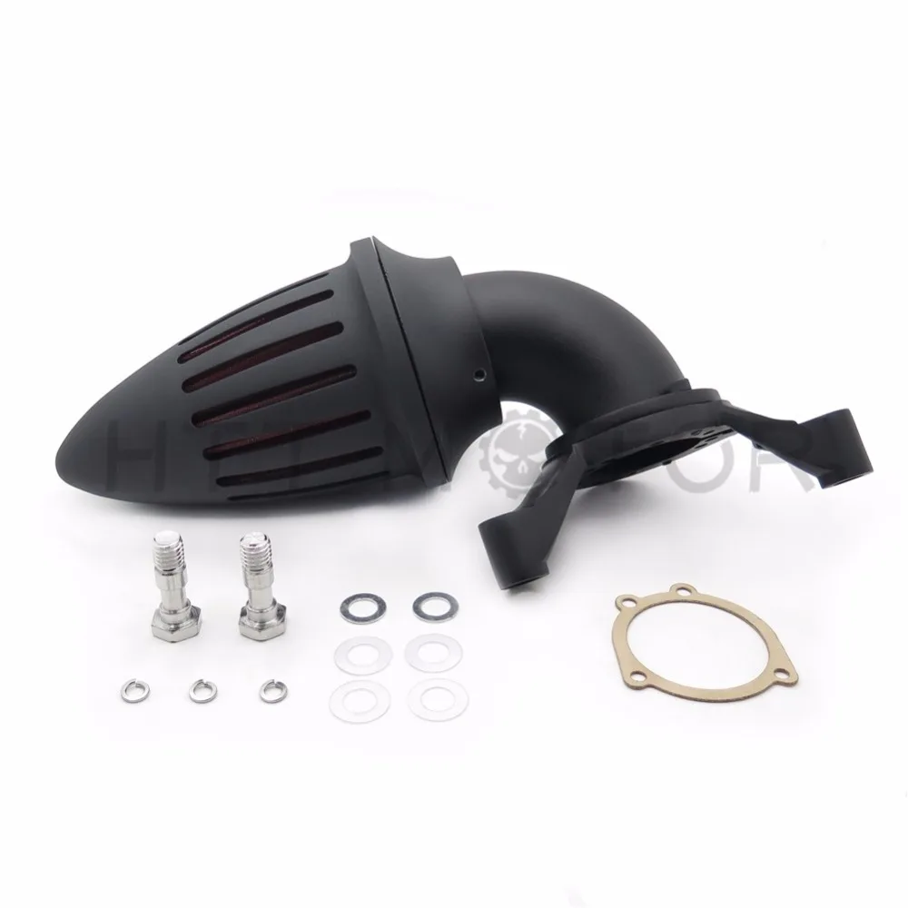 Комплект воздухоочистителей Bullet для карбюратора Harley Davidson Cv Delphi V-Twin Black Aftermarket