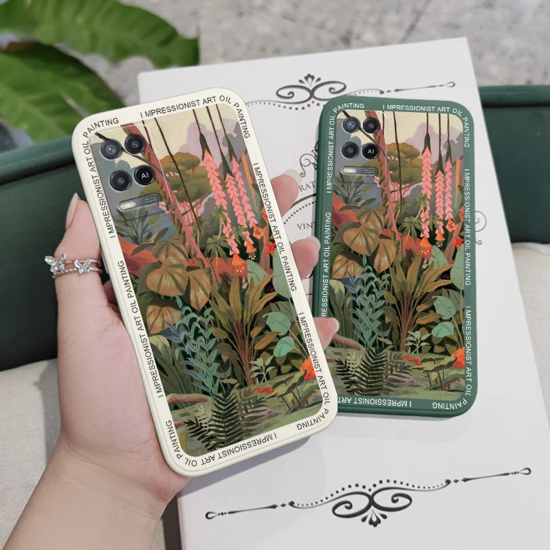 Тропический тропический лес для OPPO A54 A74 A57 A77 A78 A96 A76 A95 A94 A83 A53 A72 A52 A9 A5 A12 A31 2020 S 4G