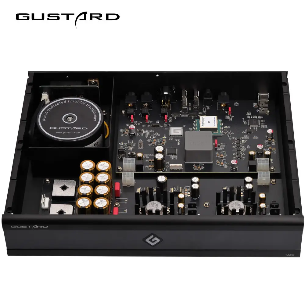 Цифровой аудиоинтерфейс GUSTARD U26 USB с поддержкой DSD2048 и PCM1.536 МГц, технология полной изоляции от шумов ПК, USB-интерфейс с шумоподавлением (art.: 3920da9bc1d07) - 3920da9bc1d07