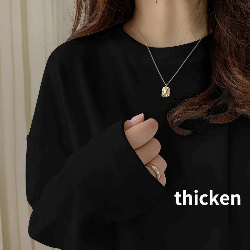 Белая рубашка для женщин Новинка весна-осень футболка с длинным рукавом