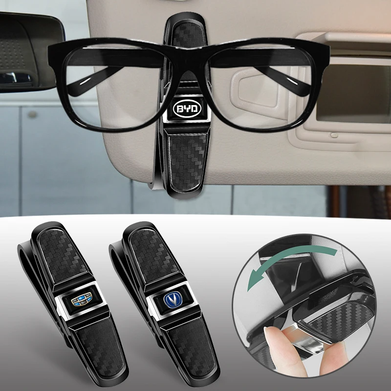 

1pcs Car Interior Sun Visor Glasses Firmware Clip for Ford Focus 2 3 Mk2 Wolf Ranger Mondeo Mk4 Fiesta Mk7 Kuga Car Accessories