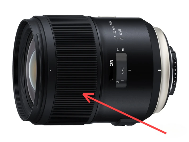 Абсолютно новое резиновое кольцо для зума объектива Tamron SP 35 мм F/1 4 Di US (F045)