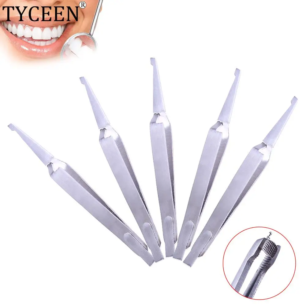 

5 шт., зубной ортодонтический инструмент из нержавеющей стали