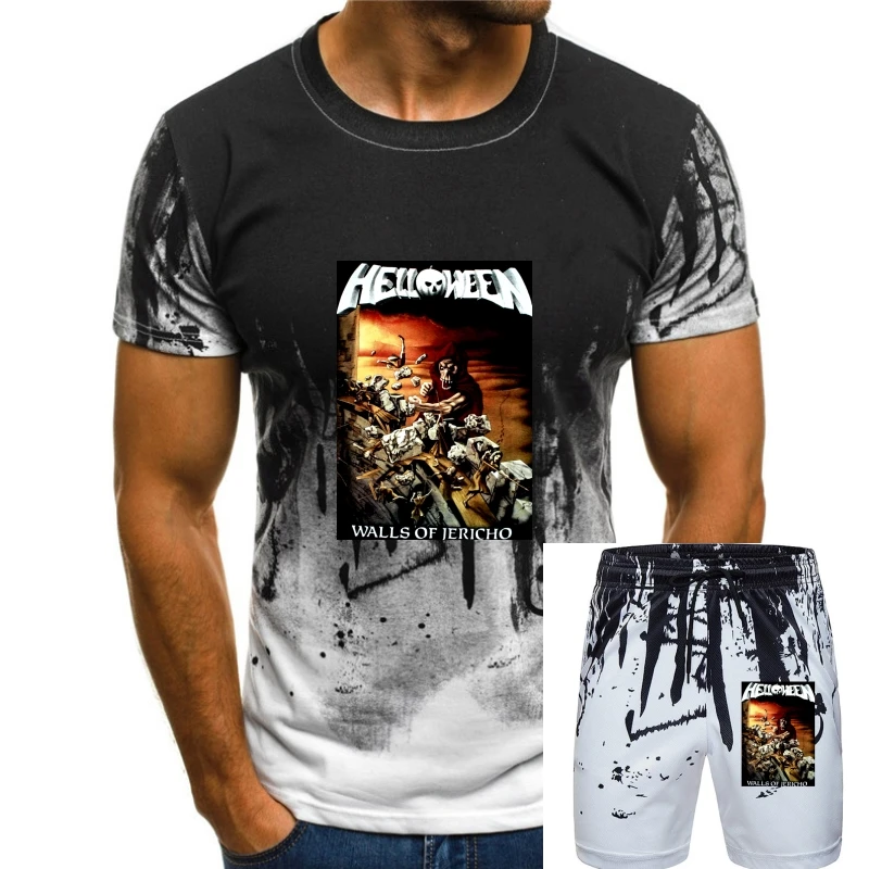 

Helloween Walls Of Jericho 1985 Album Cover T Shirt