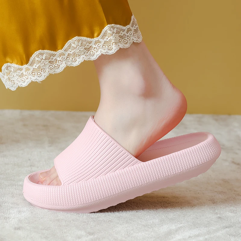 

Female Flipflop Slippers Women Soft Sandals Summer Platform Sandals Beach EVA Sole Indoor Home Slides Slippers for Leisure Men