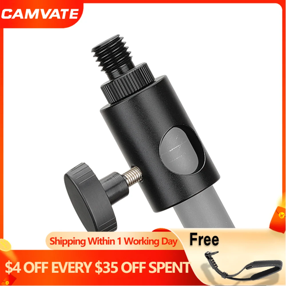 Головка оссветильник Ной стойки CAMVATE 16 мм с коннектором с наружной резьбой М12 и резьбовым винтом 1/4 