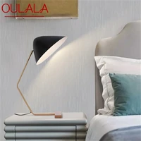 oulala nordic table lamp postmodern creative design led desk light decor for home bedroom bedside study