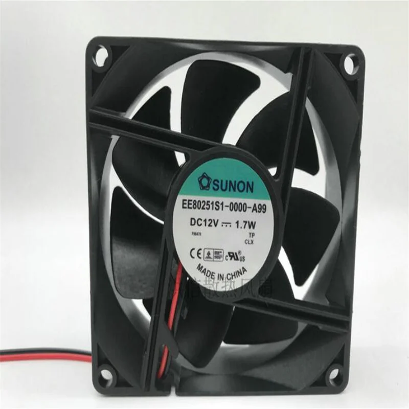 SUNON EE80251S1-0000-A99 12V 1,7 W 8CM 8025 2 line fan