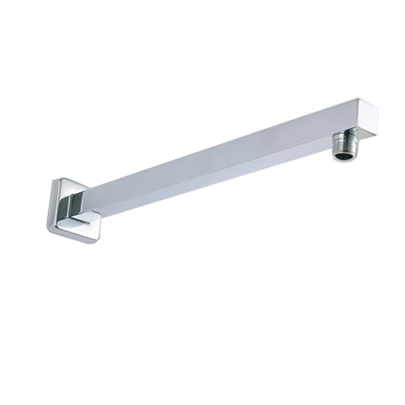 Square Shower Arm Stainless Steel Rainfall Shower Head Exten