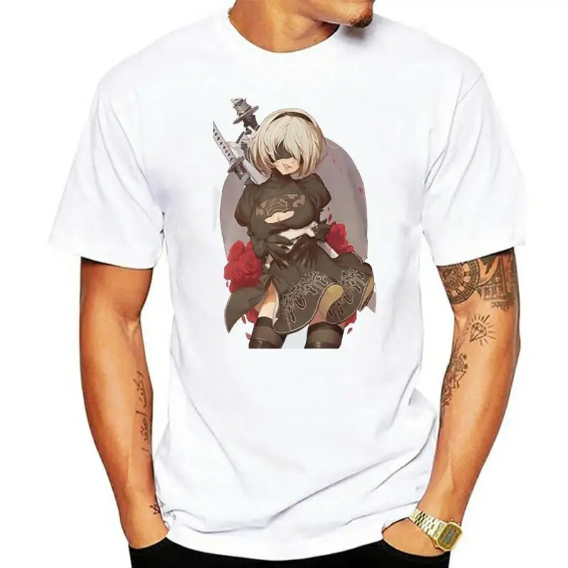 

NieRAutomata 2B T shirt nier automata 2b 9s a2 Funny