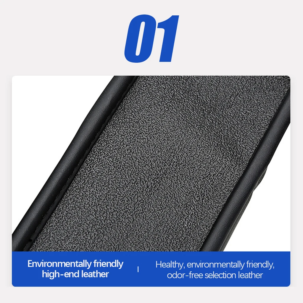 

PU Leather Car Seat Back Organizer Stowing Auto for Phone Tissue Small Items