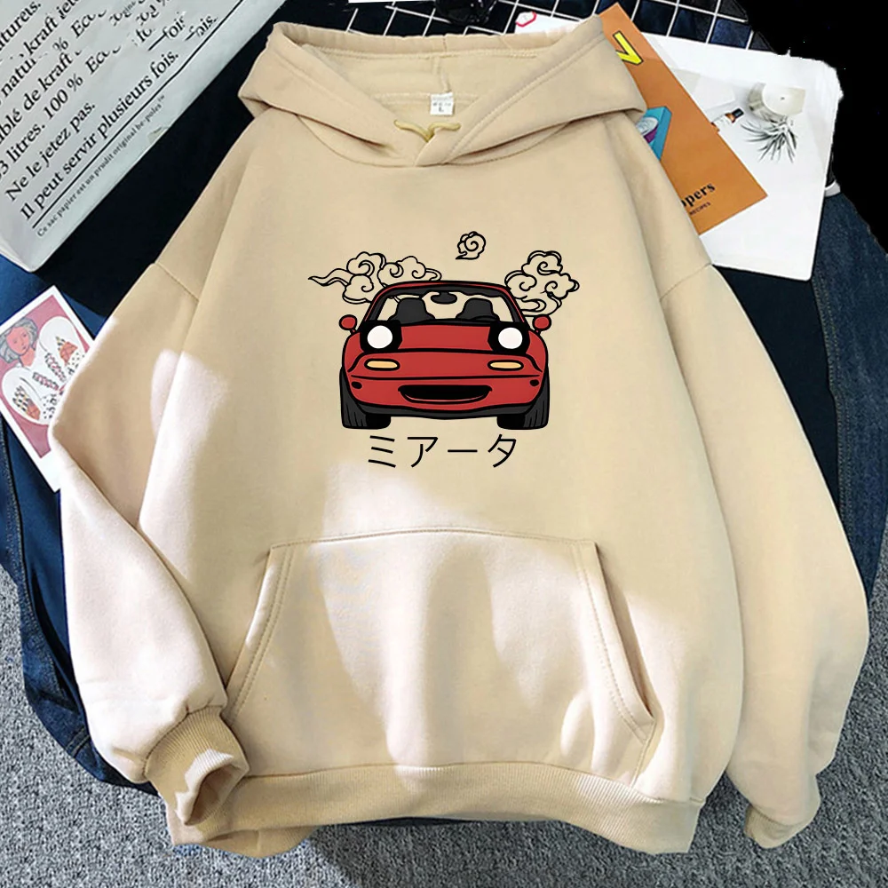 

Anime Initial D oodie JDM Japanese Automotive Printed oody Women Crewneck Sweatsirts Men Lon Sleeve Pullover Tops