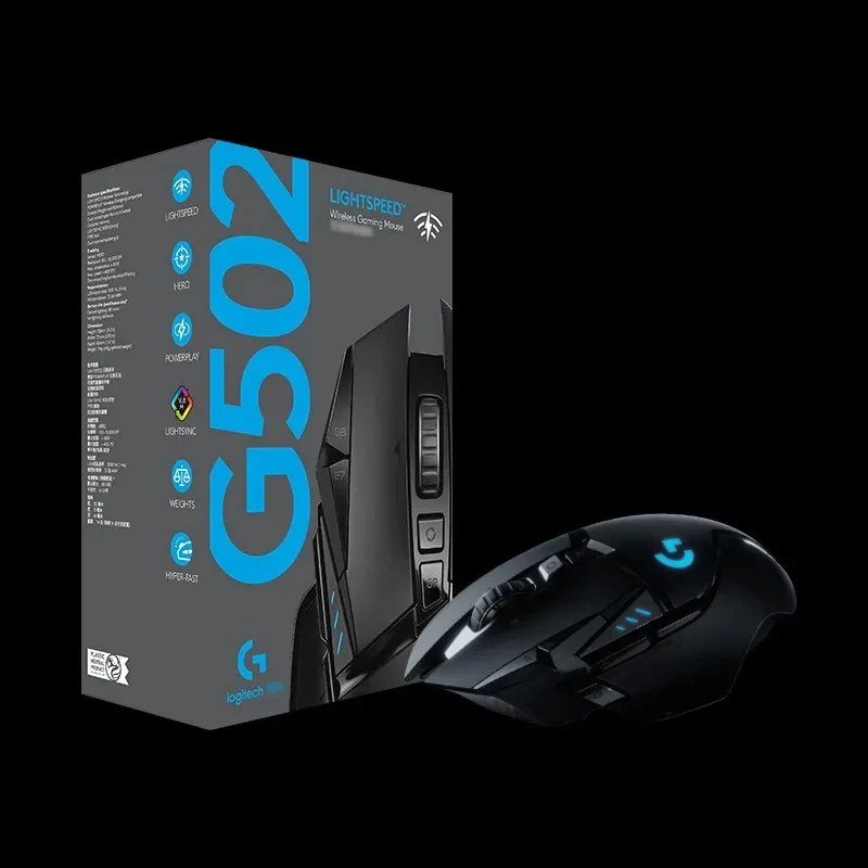 Logitech G502 Беспроводная игровая мышка с тяжелыми киберспортами Выделенные CF Eat Chicken