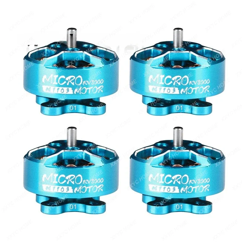 4 шт. T-Motor M1103 KV8000 KV11000 Light FPV Drone Motor 188 Вт Мощный двигатель для 1 6-2 5-дюймового WHOOP RC
